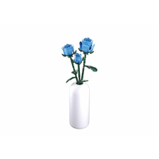 Sluban kompatibilis építőkészlet Flowers M38-B1101-11 Kék rózsa vázában 254 db barkácsolás, építés