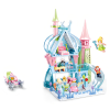 Sluban kompatibilis építőkészlet Girls Dream Téltündérek M38-B0898 Mesebeli kastély 447 db