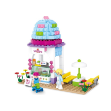 Sluban kompatibilis építőkészlet Girls Dream Town M38-B0525 Fagylaltozó 205 db barkácsolás, építés
