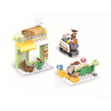 Sluban kompatibilis építőkészlet Metropolis M38-B1265B Gyorsétterem 108 db barkácsolás, építés