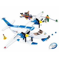 Sluban kompatibilis építőkészlet Police M38-B0826 Hidroplán és tolvajok 380 db barkácsolás, építés