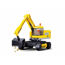 Sluban kompatibilis építőkészlet Town M38-B1196 lánctalpas kotrógép 152 db barkácsolás, építés