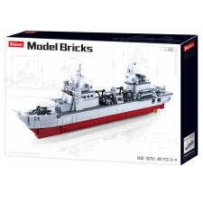  Sluban Model Bricks - Army ellátóhajó építőjáték készlet barkácsolás, építés