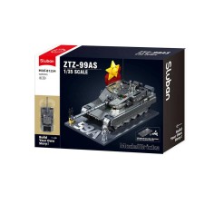  Sluban Model Bricks Army - ZTS-99AS tank építőjáték készlet barkácsolás, építés