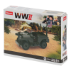 Sluban Sluban Army WWII - Második világháborús amerikai jeep építőjáték készlet