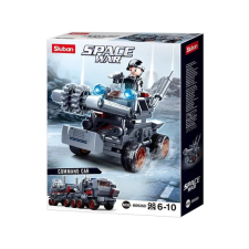  Sluban Space War 6 az 1ben Rohamjármű autópálya és játékautó