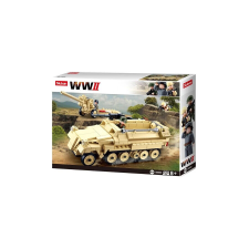 Sluban WWII M38-B0695 német féllánctalpas traktor - féllánctalpas kreatív és készségfejlesztő