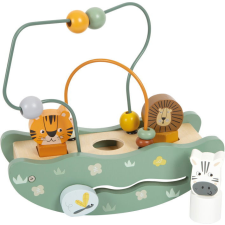 Small foot fa készségfejlesztő labirintus hinta szafari készségfejlesztő