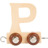 Small foot fa vonat natúr betűk 1 db P