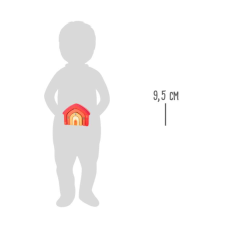 Small foot Fából készült összerakható házikó fajáték