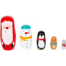 Small foot Karácsonyi matrjoska készségfejlesztő