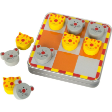 Small foot Mágneses tic-tac-toe játék - Macska-egér amőba társasjáték
