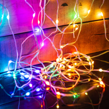 Smart fényfüzér - 100-240V - 66 RGB LED - 10 m - Bluetooth karácsonyfa izzósor