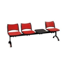  Smart pad, három személyes, asztalkával, piros bútor