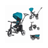 SmartBaby Coccolle Spectra teljesen összecsukható tricikli Turquoise Tide
