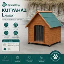 SmartDog SmartDog Comfort kutyaház L - Nagy szállítóbox, fekhely kutyáknak