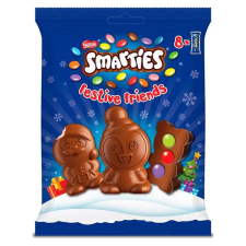  Smarties Festive Friends téli barátok csokoládé 65g csokoládé és édesség