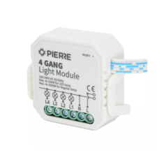 Smartpierre 4 Áramkörös Világítás Modul (L+N) okos kiegészítő