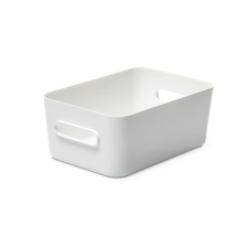 SMARTSTORE Műanyag tárolódoboz, 5,3 liter, SMARTSTORE "Compact M", fehér bútor