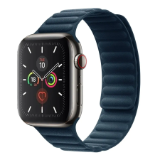 Smartwatcherz Apple Watch Mágneses Szövet Pánt - Kék, 40/41/42mm okosóra kellék