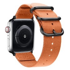 Smartwatcherz Apple Watch NATO Szíj - Narancssárga, 44/45/46/49mm okosóra kellék