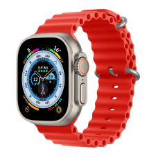 Smartwatcherz Apple Watch Óceán Szíj - Piros, 44/45/46/49mm okosóra kellék