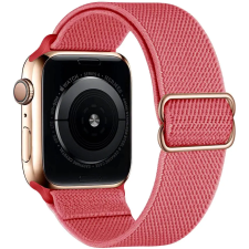 Smartwatcherz Apple Watch Rugalmas Szövet Szíj - Rose, 44/45/46/49mm okosóra kellék