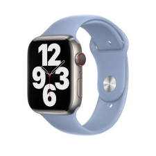 Smartwatcherz Apple Watch Szilikon Szíj - Ködkék, 40/41/42mm, M/L okosóra kellék