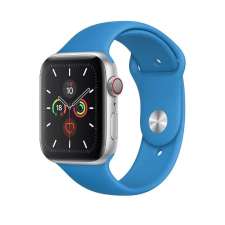 Smartwatcherz Apple Watch Szilikon Szíj - Tenger Kék, 44/45/46/49mm, S/M okosóra kellék