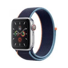 Smartwatcherz Apple Watch Szövet Szíj - Navy Blue, 40/41/42mm okosóra kellék