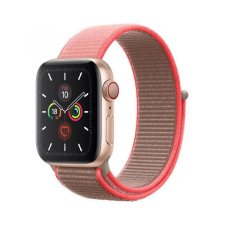 Smartwatcherz Apple Watch Szövet Szíj - Neon Pink, 40/41/42mm okosóra kellék