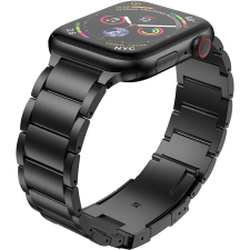 Smartwatcherz Apple Watch Titán Fémszíj - Fekete, 40/41/42mm okosóra kellék