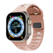 Smartwatcherz Apple Watch TrailBlazer Szilikon Szíj - Rózsaszín, 40/41/42mm okosóra kellék
