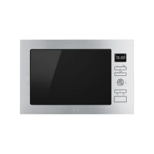 Smeg BEÉPÍTHETŐ MIKROHULLÁMÚ SÜTŐ, Selezione design, 25 liter, inox mikrohullámú sütő