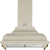 Smeg KC16POE KÜRTŐS PÁRAELSZÍVÓ, Cortina design, 60 cm, 4 fokozat, LED, bézs, antikolt bronz vezérlőfogantyú és vezérlőgombok