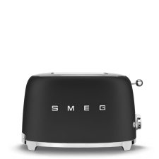 Smeg KENYÉRPIRÍTÓ, retro, 2 szeletes, matt fekete kenyérpirító