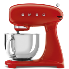Smeg KONYHAI ROBOTGÉP, retro, piros test és talp konyhai robotgép