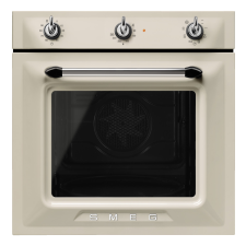 SMEG LÉGKEVERÉSES SÜTŐ, Victoria design, 60 cm, analóg, bézs sütő