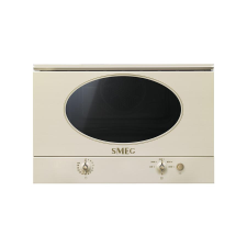 Smeg MIKROHULLÁMÚ SÜTŐ, Colonial design, beépíthető, 22 liter, analóg, bézs mikrohullámú sütő