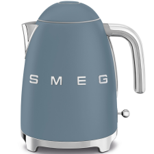 SMEG VÍZFORRALÓ, retro, matt viharkék vízforraló és teáskanna