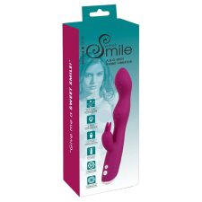 smile - akkus, csiklókaros vibrátor (lila) vibrátorok