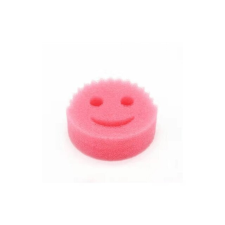Smiley mosogatószivacs - Rózsaszín tisztító- és takarítószer, higiénia