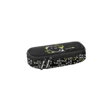 Smiley ovális tolltartó - Black (SM25LT-013) tolltartó