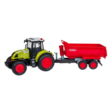 Smily Play Traktor fény-és hanghatásokkal - Sárga/piros autópálya és játékautó