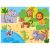 Smily Play ZOO - 7 darabos puzzle