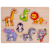 Smily Play Zoo Állatok - 7 darabos fa puzzle (SPW83610)