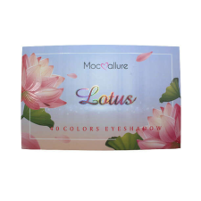 Sminkkészlet szemhéjfesték paletta, Lotus, Mocallure, 40 szín szemhéjpúder