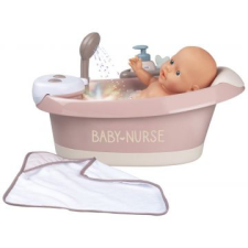 Smoby Baby Nurse: Baba fürdőkád és hidromasszázs-zuhanyzó - rózsaszín (7600220368) (7600220368) baba