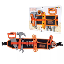 Smoby : Black &amp; Decker szerszámos öv 14 kiegészítővel barkácsolás
