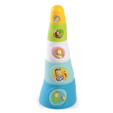 Smoby: Cotoons Happy Tower toronyépítő játék - kék készségfejlesztő